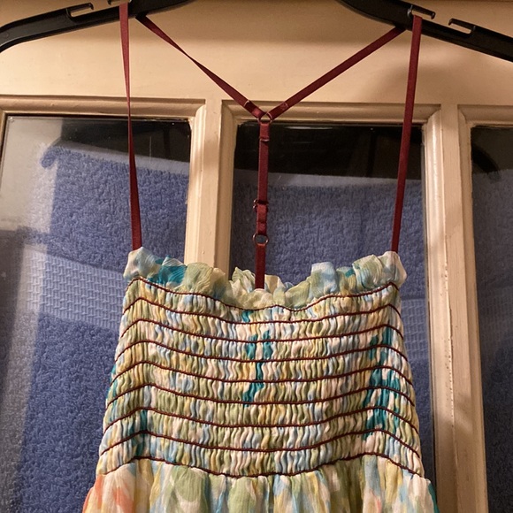 Studio M Colorful Spaghetti Strap Dress - Picture 4 of 7